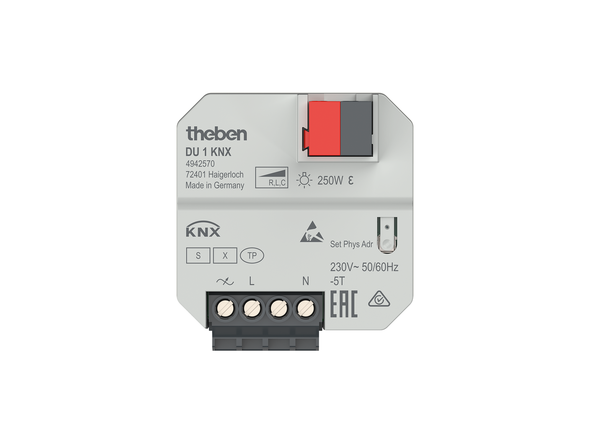 DU 1 KNX Actuadores KNX Domótica e inmótica Theben